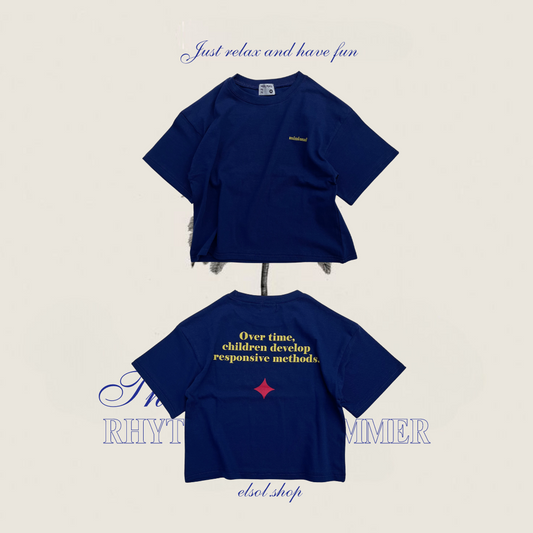 《new!》Diamond Tee (navy)