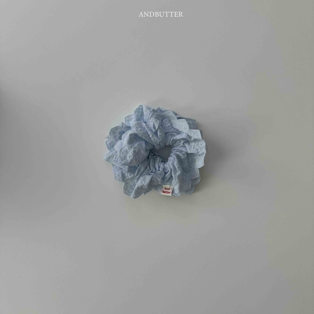 《予約》Candy lace scrunchies / andbutter