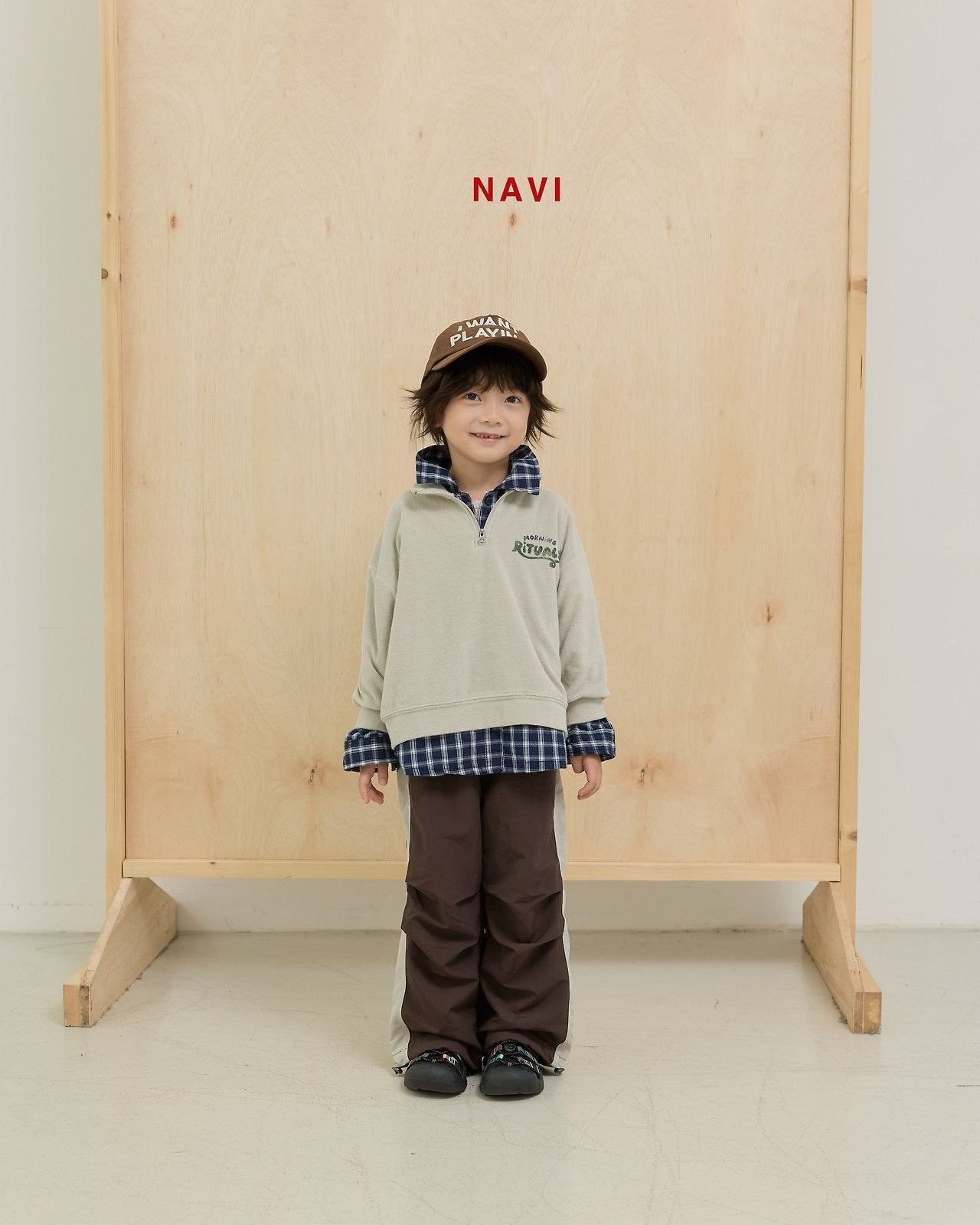 《予約》Morning Half-Zip / navi.