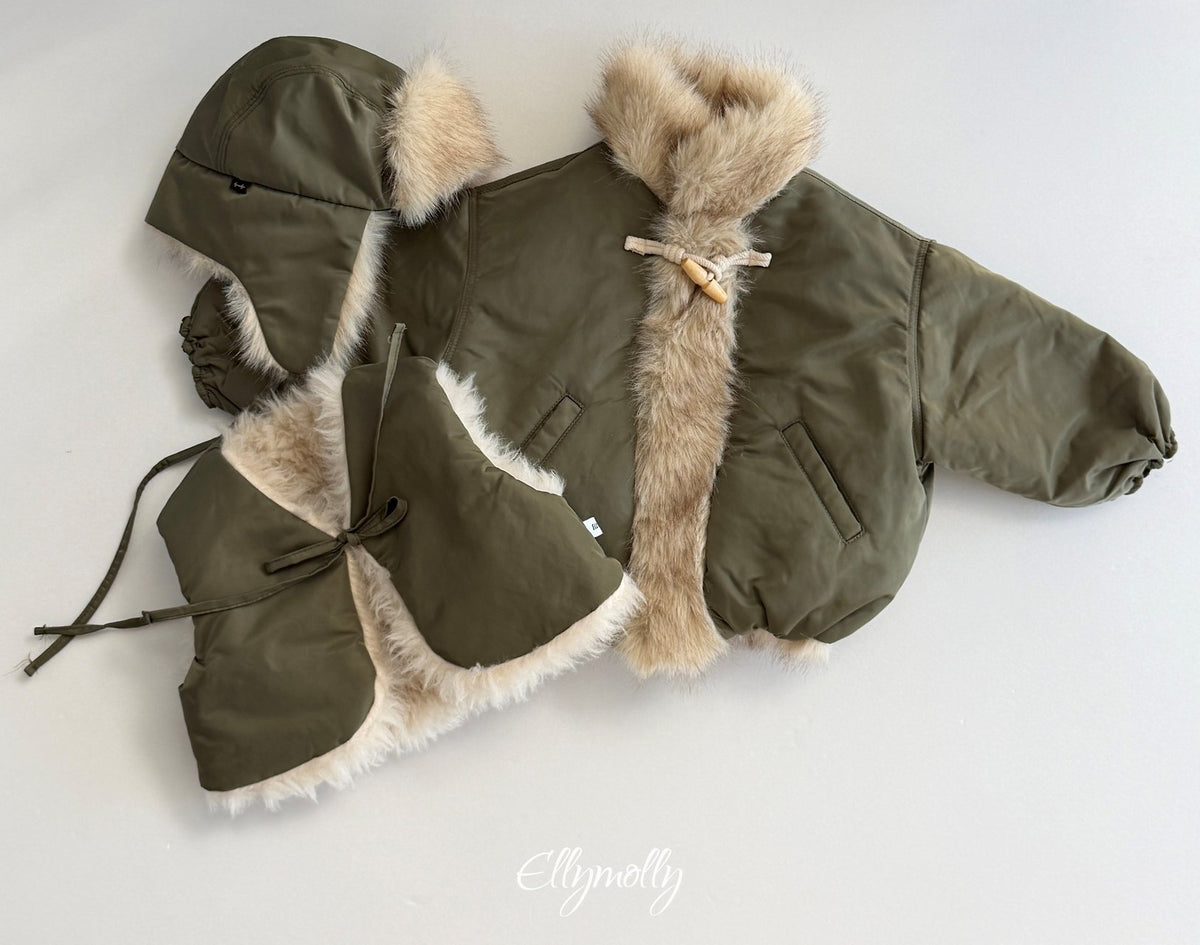 《予約》Eskimo Parka Jumper / ELLY MOLLY