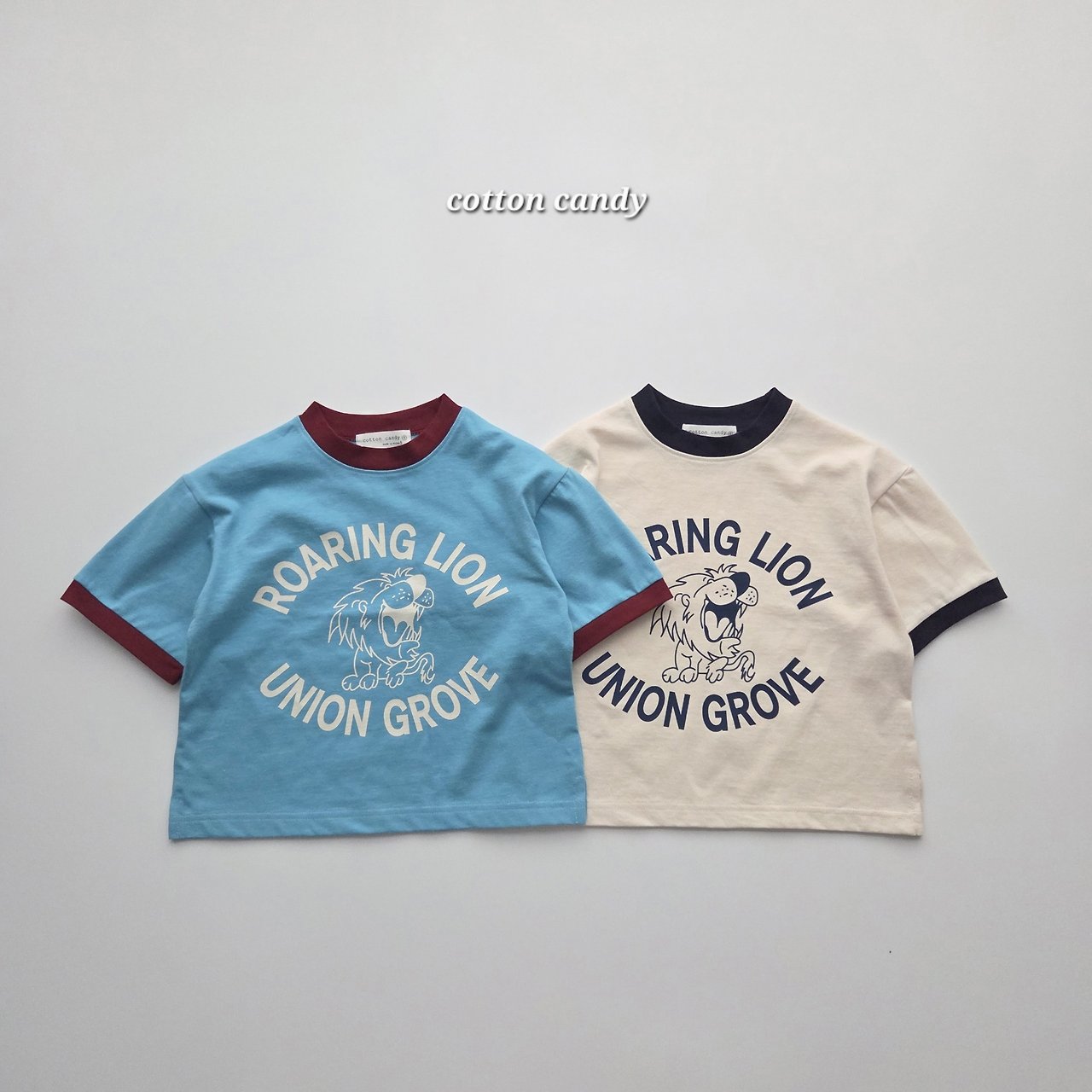 《予約》Lion T-shirt / cotton candy