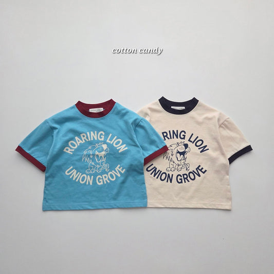 《予約》Lion T-shirt / cotton candy