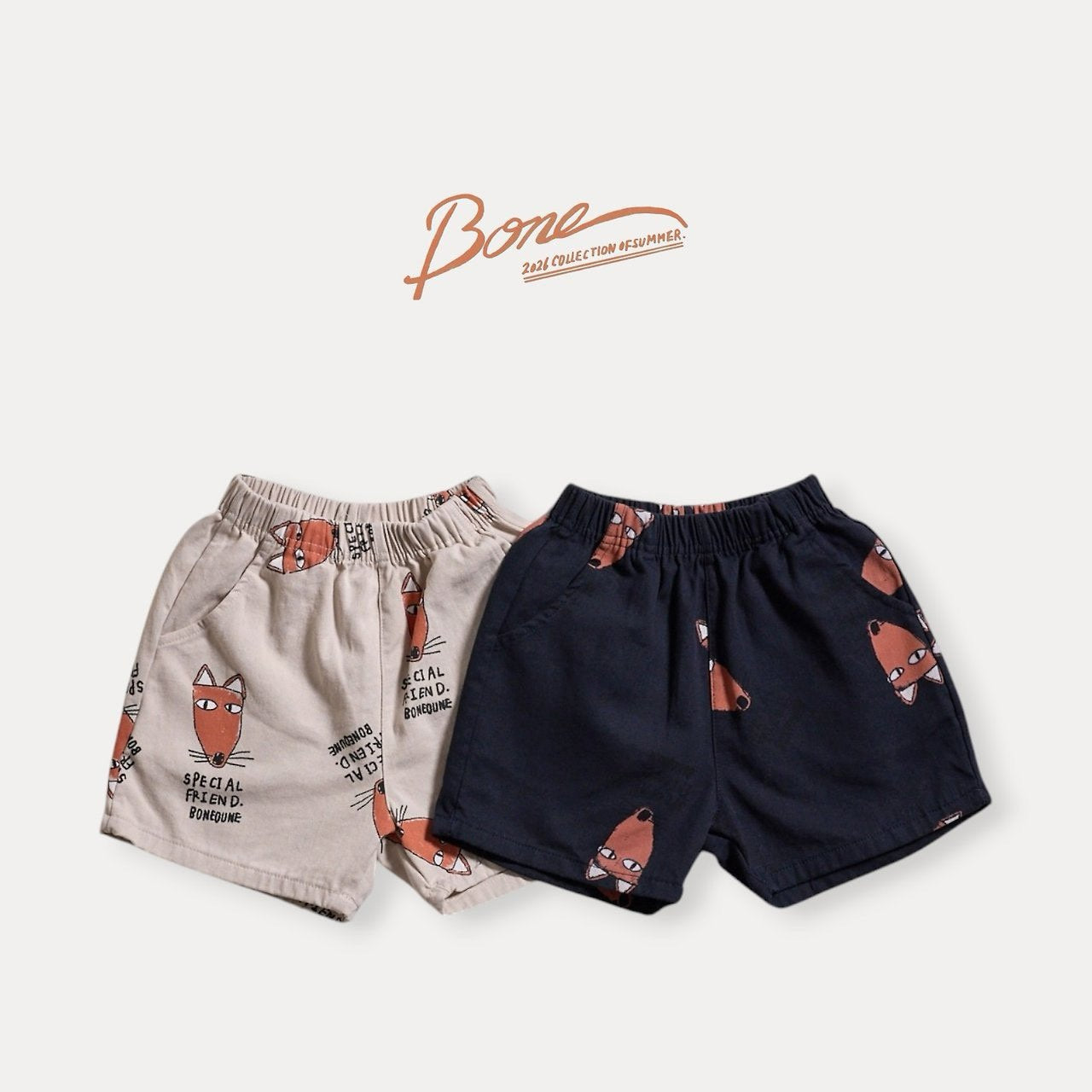 《予約》Fox Short Pants / Boneoune