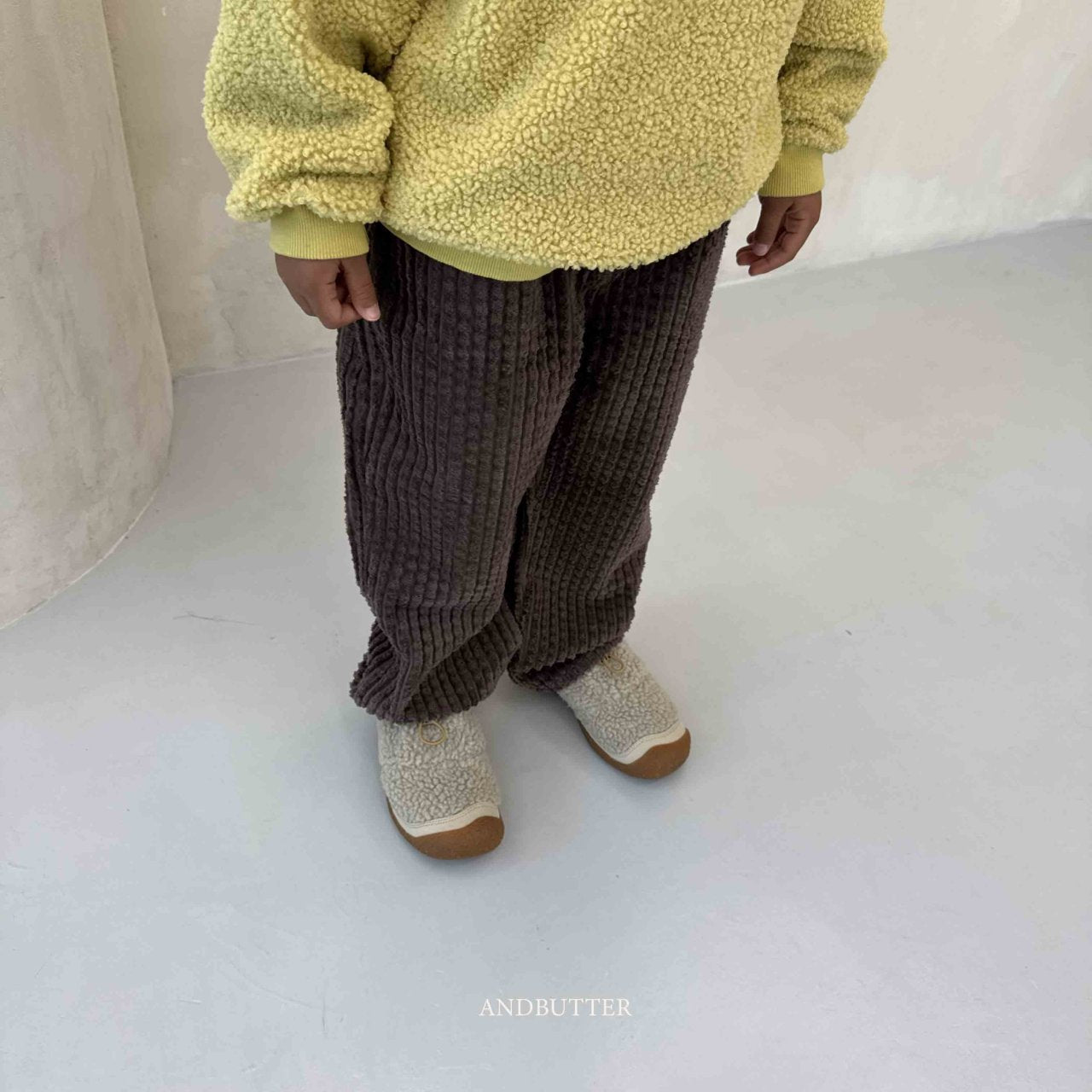 《予約》Puffy Corduroy Pants / andbutter