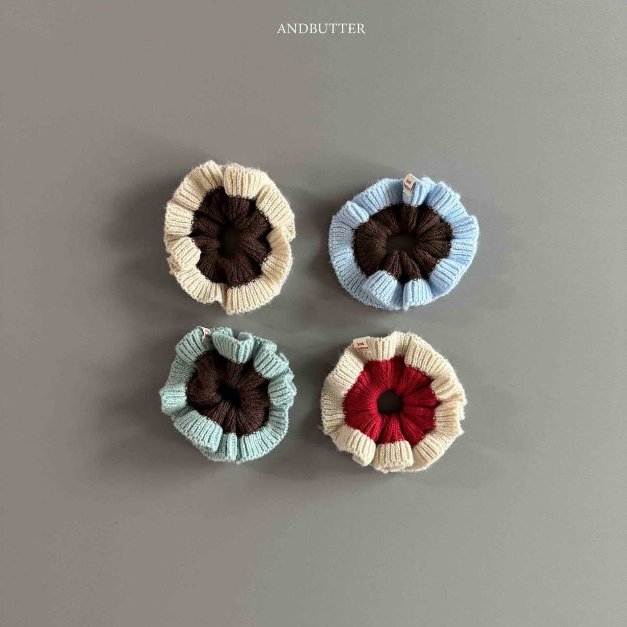 《予約》Knit Scrunchies / andbutter