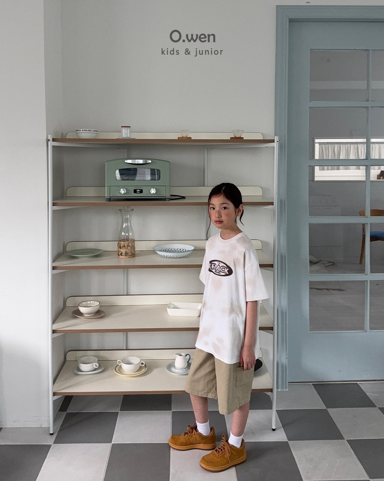 《予約》 Track Wash Tee/ O.wen