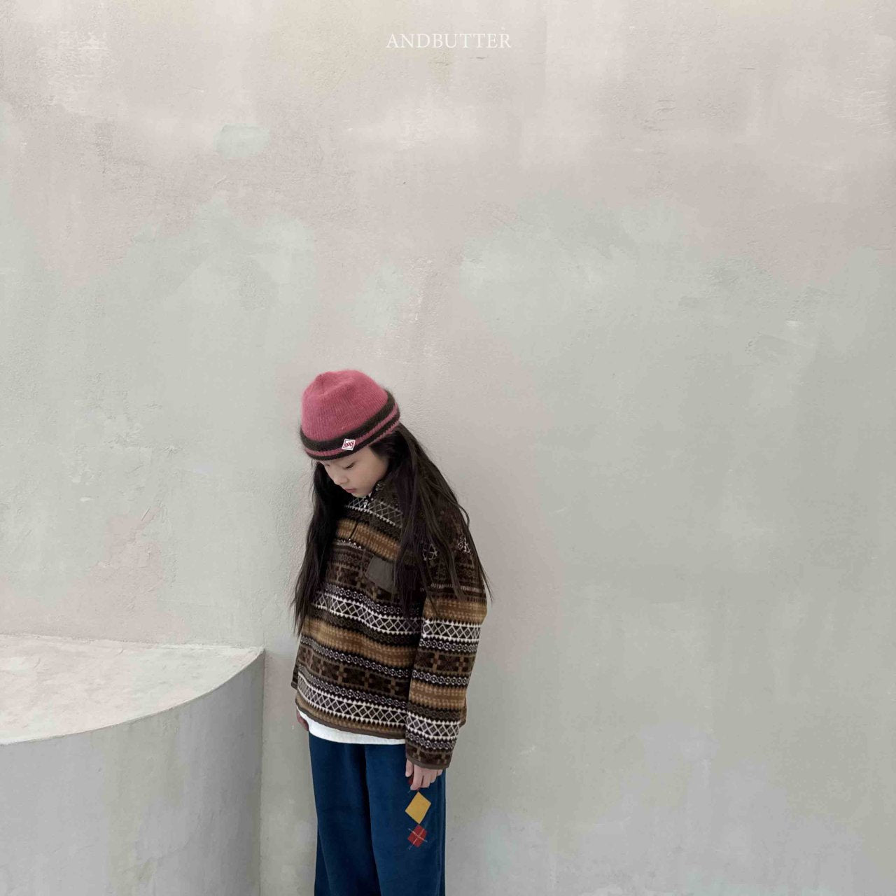 《予約》 Mix Angora Beanie / andbutter