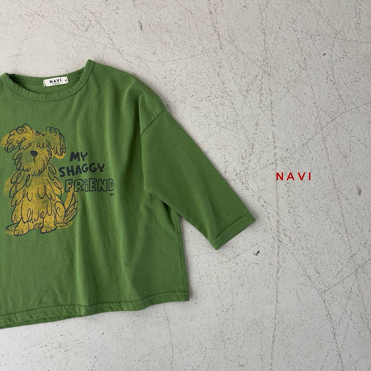 《予約》Puppy Tee / navi.