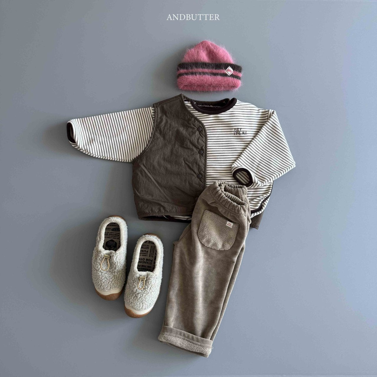 《予約》 Mix Angora Beanie / andbutter