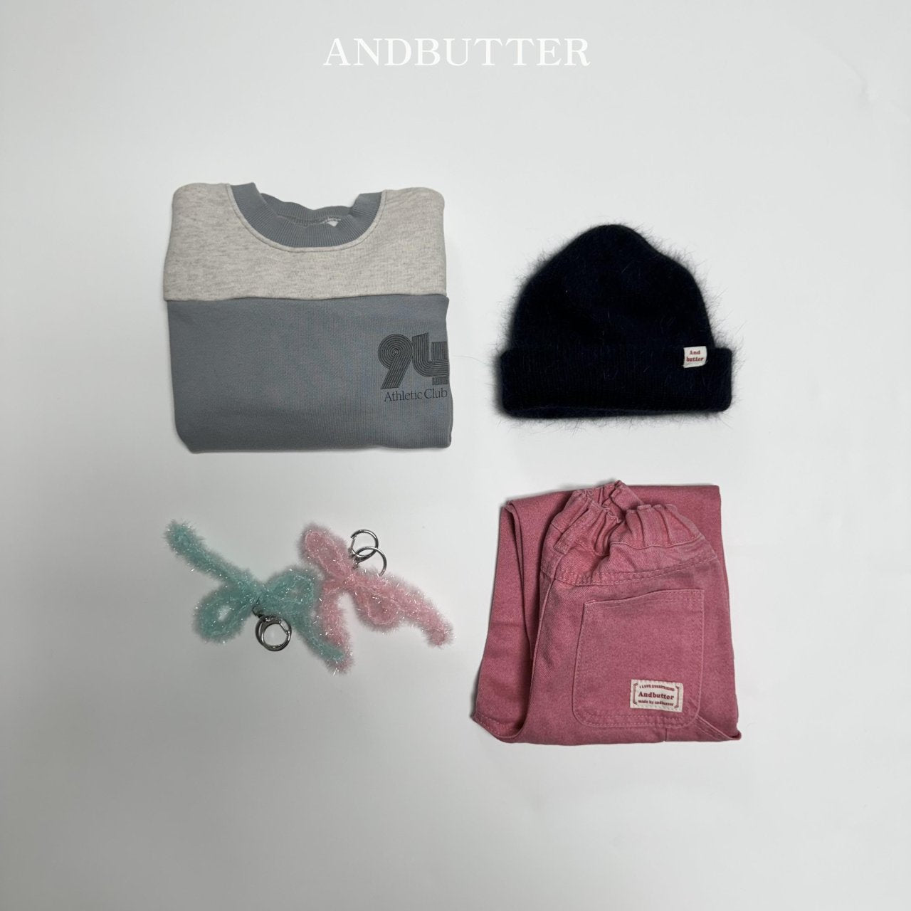 《予約》94color Man to Man / andbutter