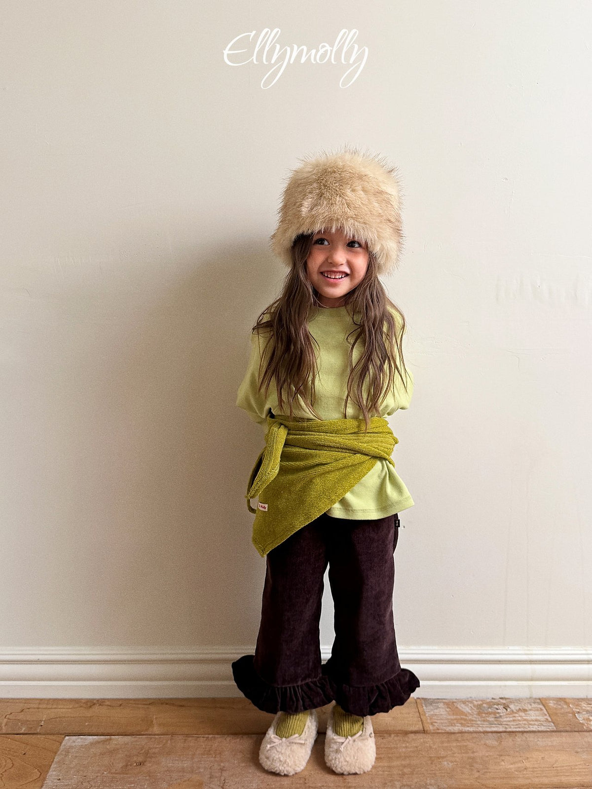 《予約》Holic Brushed Frill Pants / ELLY MOLLY