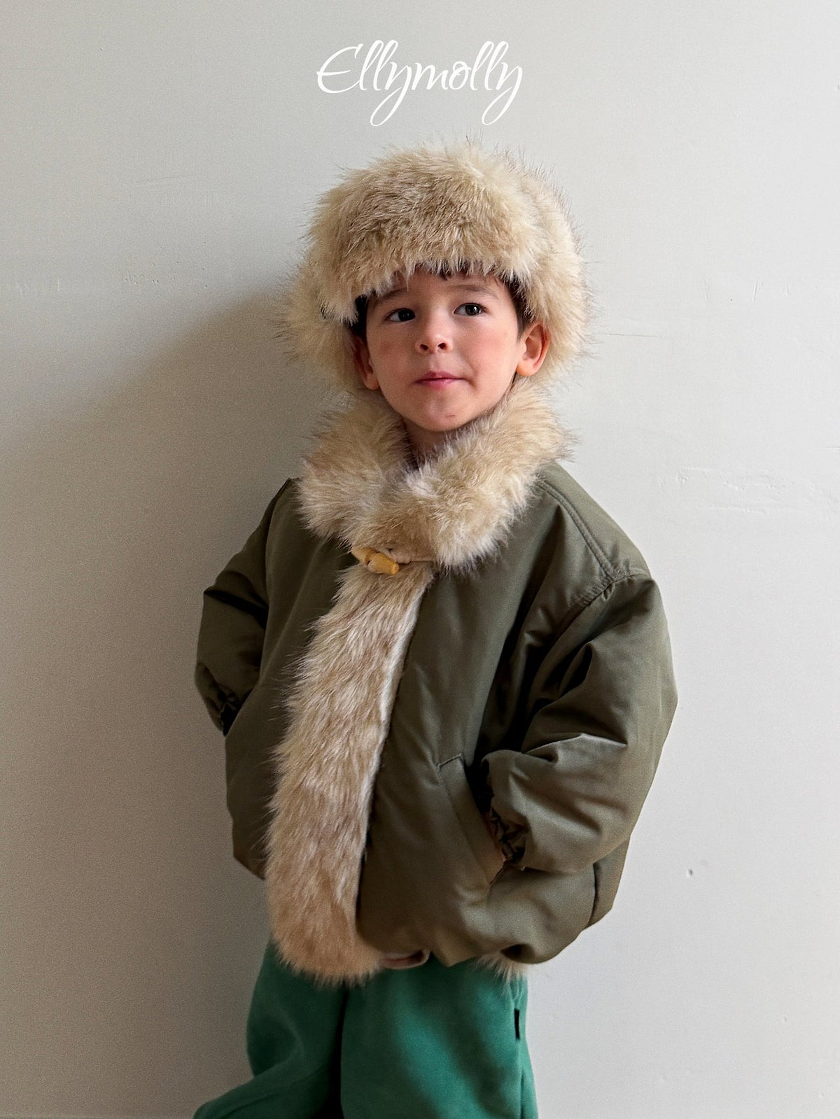 《予約》Eskimo Parka Jumper / ELLY MOLLY