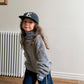 《予約》Snow Warmer Striped Turtleneck Tee / ELLY MOLLY