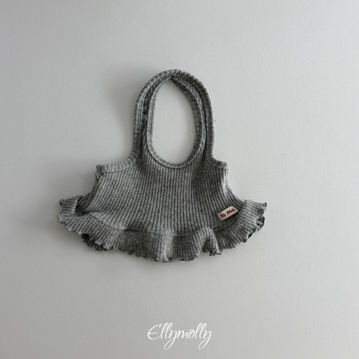 《予約》Wool Ribbed Halter Top / ELLY MOLLY