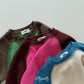 《予約》Raon Color Block Raglan Tee / ELLY MOLLY