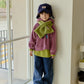《予約》Moi Wide Denim Pants / NAVI