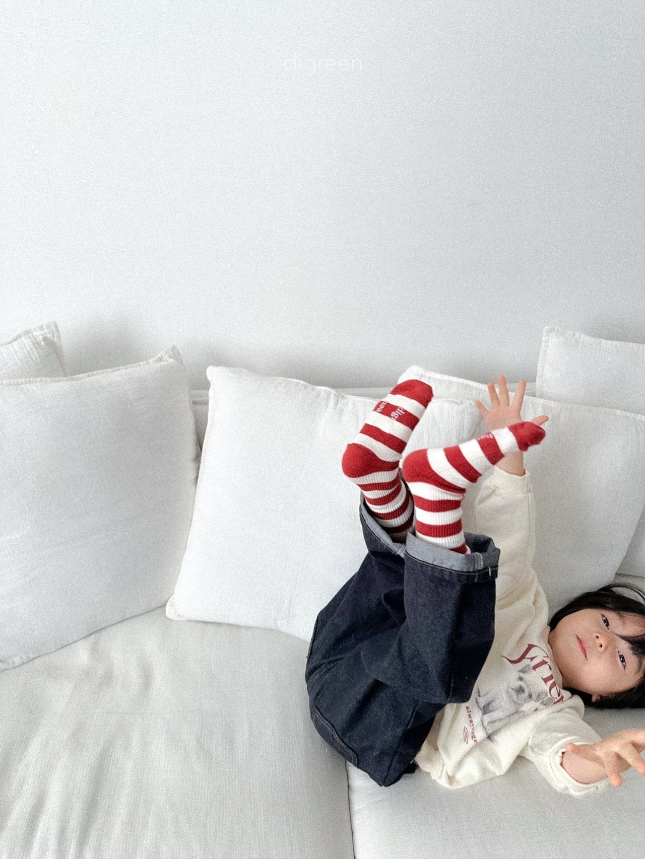 《予約》Minimal Stripe  Socks(Set) / digreen