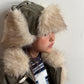《予約》Fur Earflap Padded Hat / ELLY MOLLY