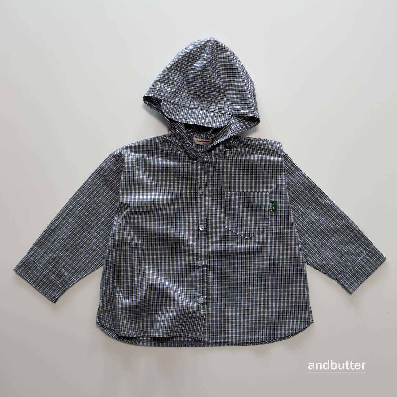 《予約》Cap Hood Shirt / ANDBUTTER