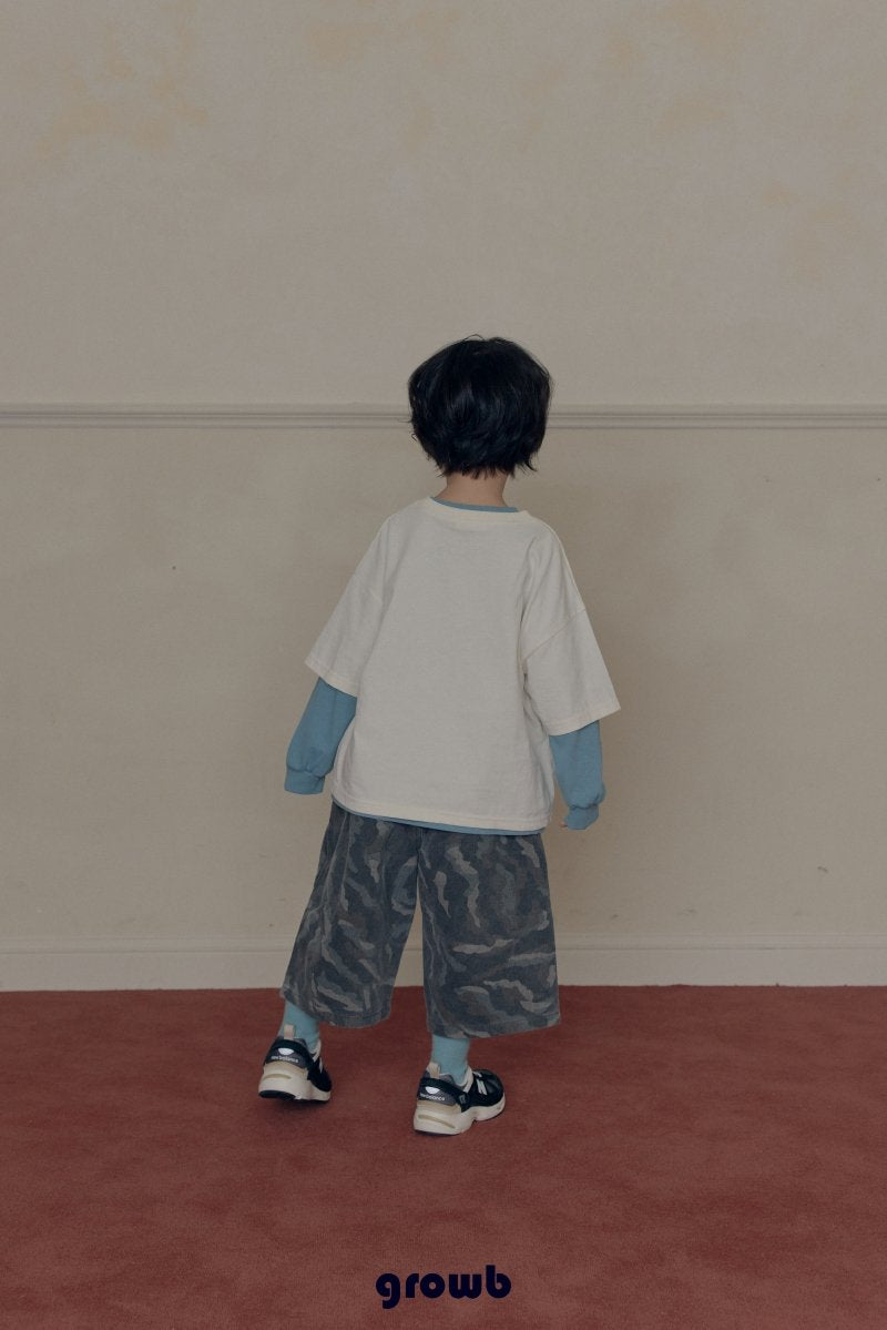 《予約》Falling Bermuda Pants / GROWB