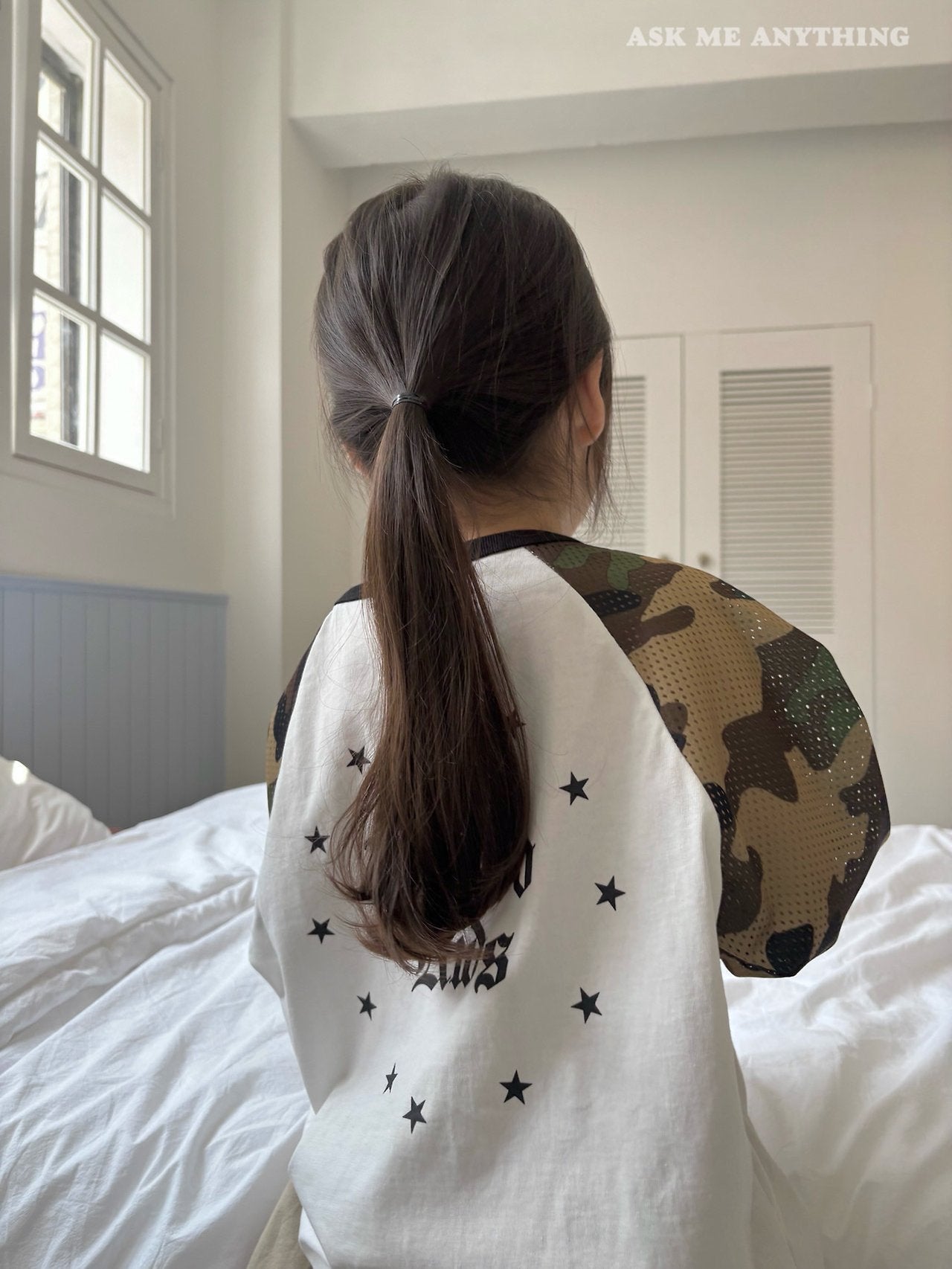 《予約》Camo Mesh T-Shirt / ASK ME ANYTHING