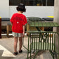 《XL size Last 1点》Diamond Tee (red)