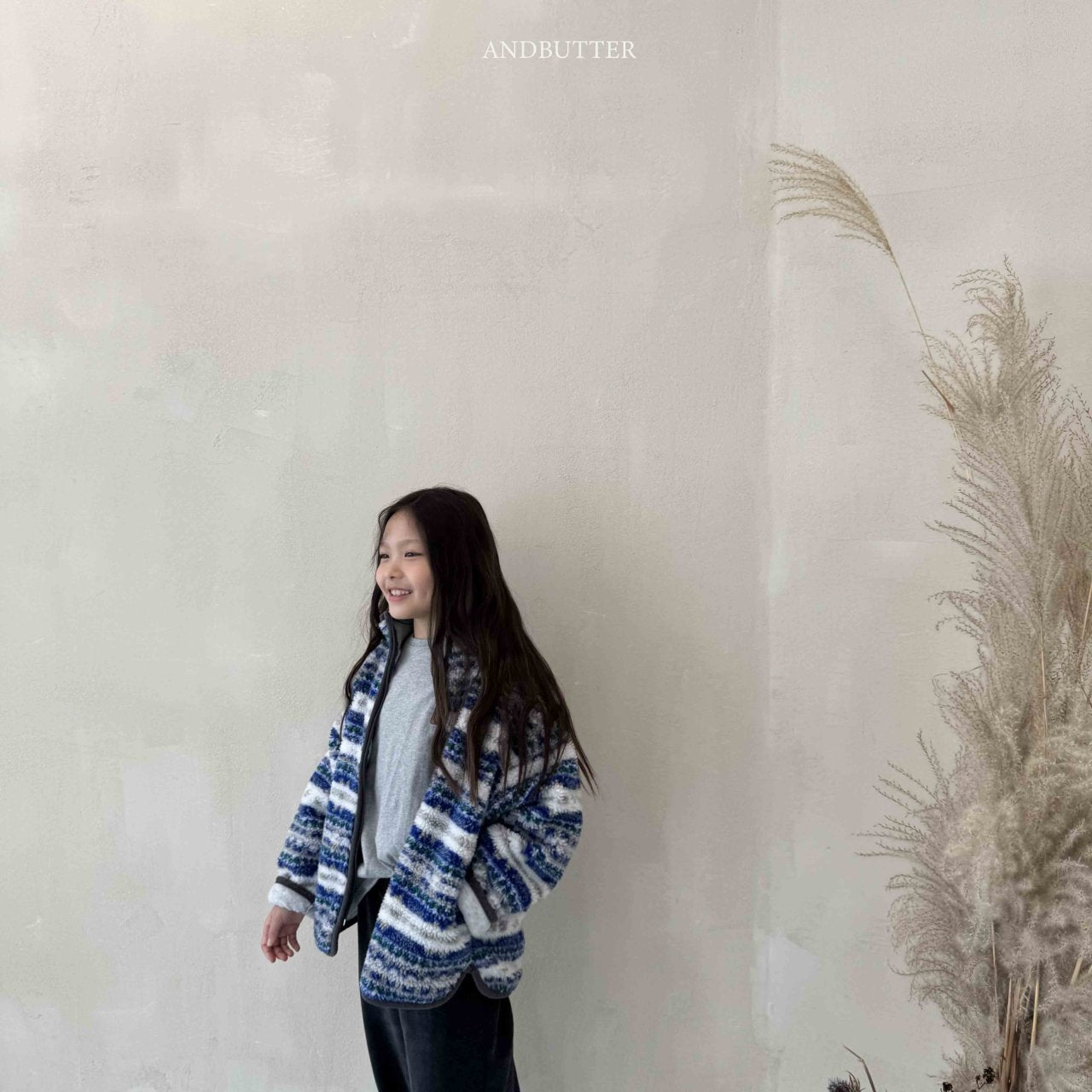 《予約》Nordic Line Jumper / andbutter