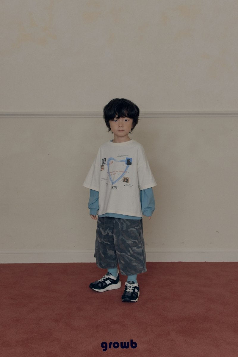 《予約》Falling Bermuda Pants / GROWB