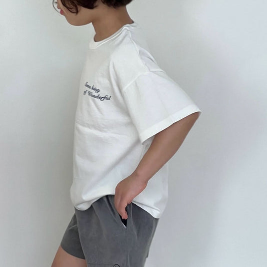 《大好評につき再入荷（white完売🙏）》Lettering tee