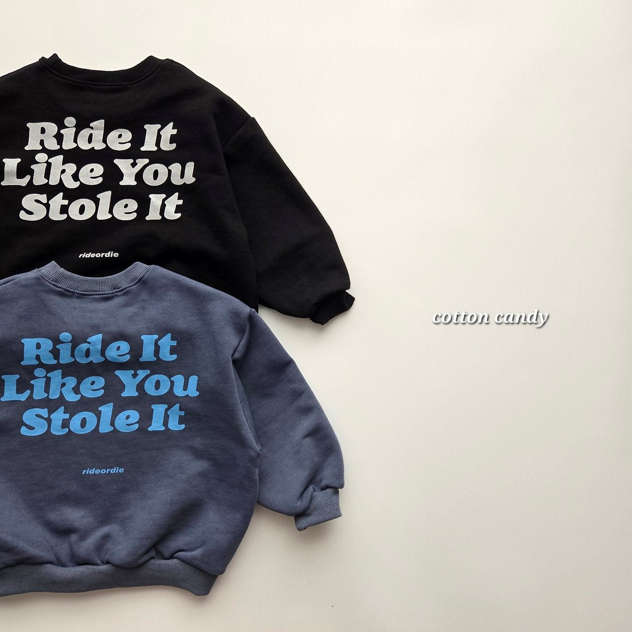 《予約》Wave Sweatshirt / cotton candy