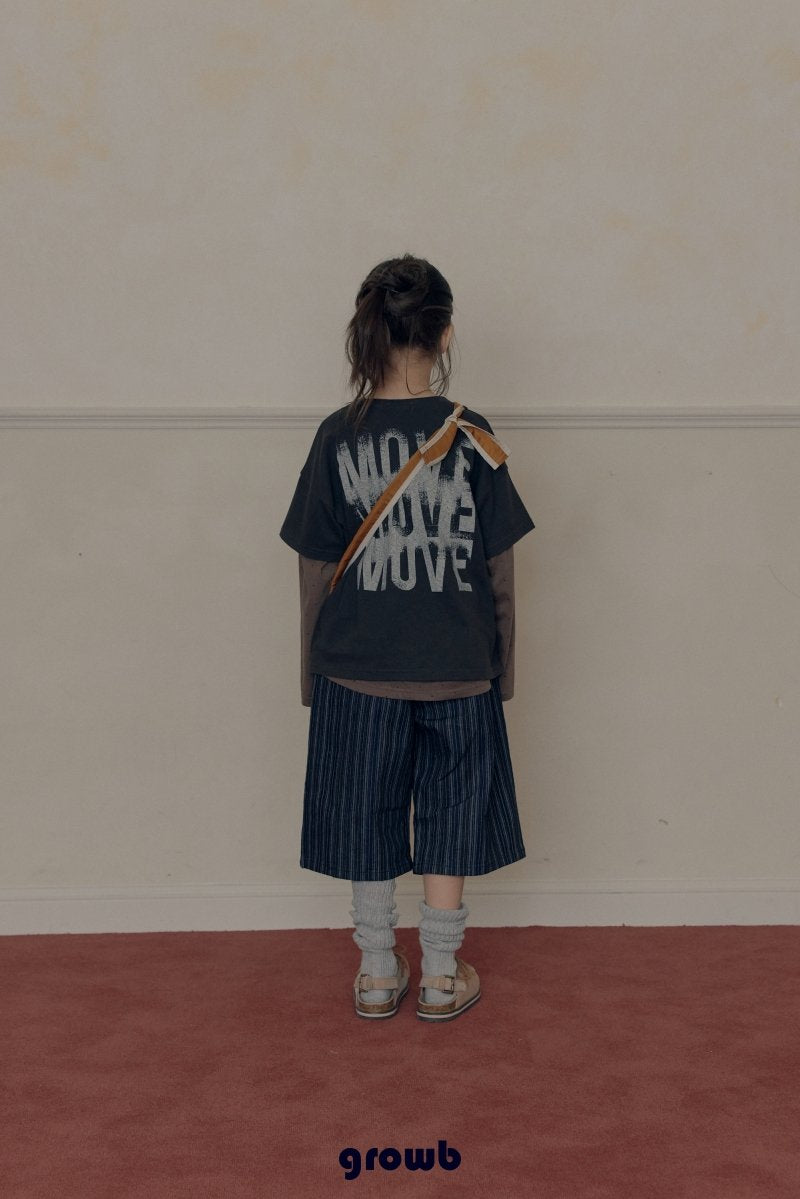 《予約》Falling Bermuda Pants / GROWB
