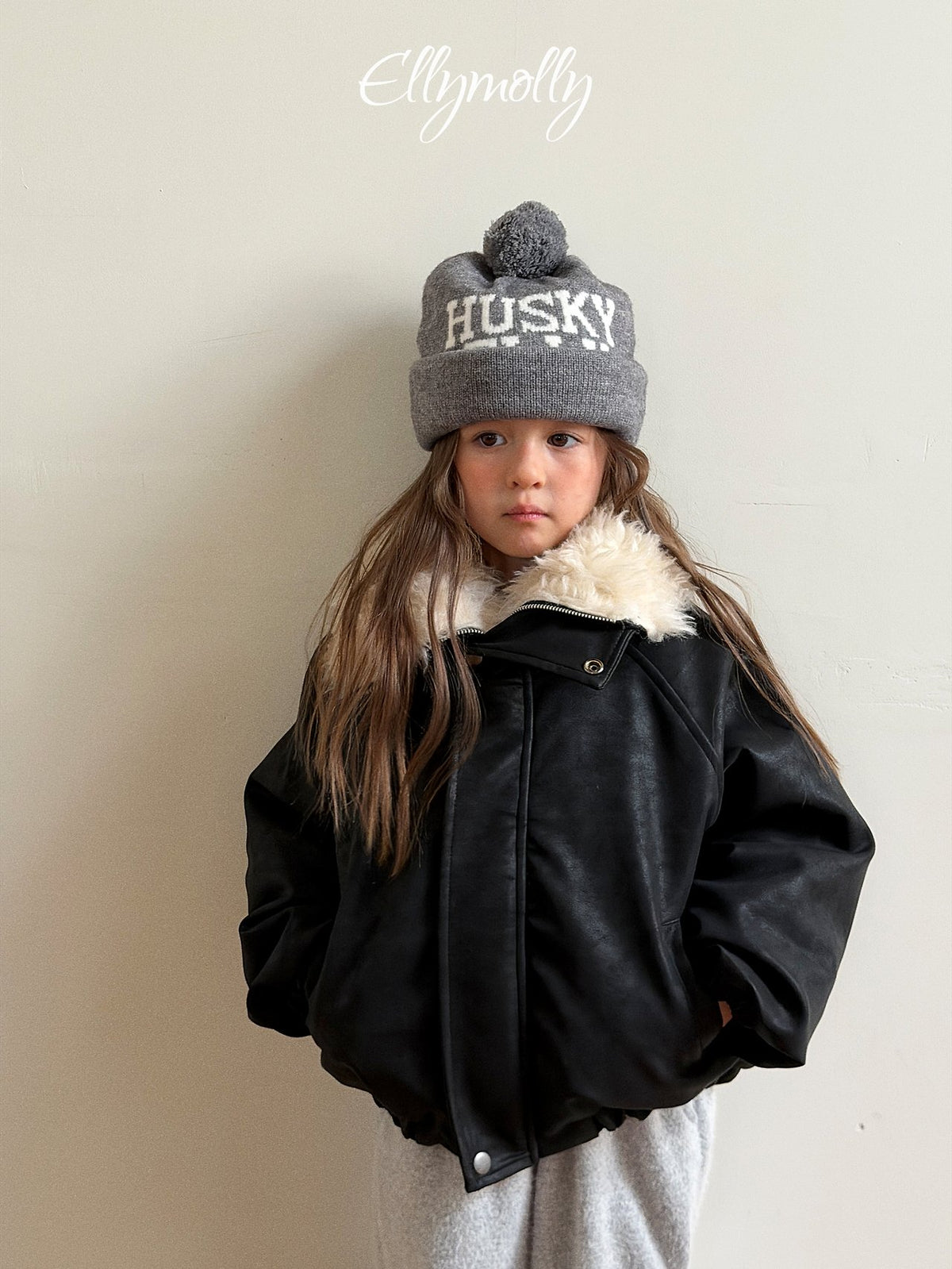 《予約》Husky Pom Pom Beanie / ELLY MOLLY