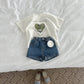 《予約》Veil Short Denim / digreen