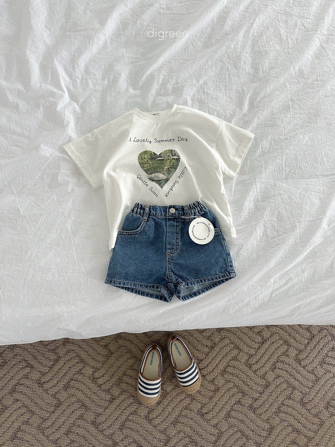 《予約》Veil Short Denim / digreen