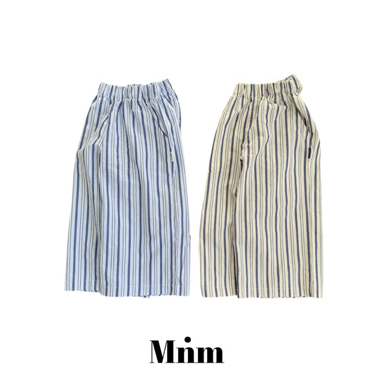 《予約》Combi Stripe Pants / MINIMAL