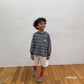 《予約》Heart Pocket Stripe T-Shirt / ANDBUTTER