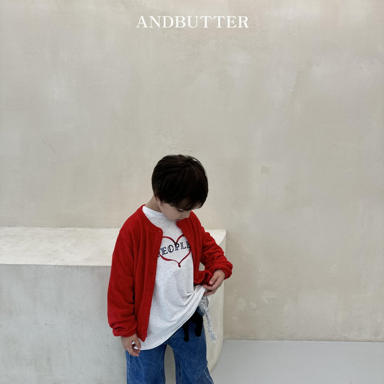 《予約》Heart People Tee / andbutter