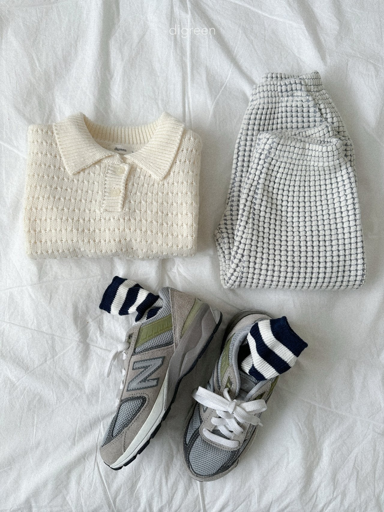 《予約》Minimal Stripe  Socks(Set) / digreen