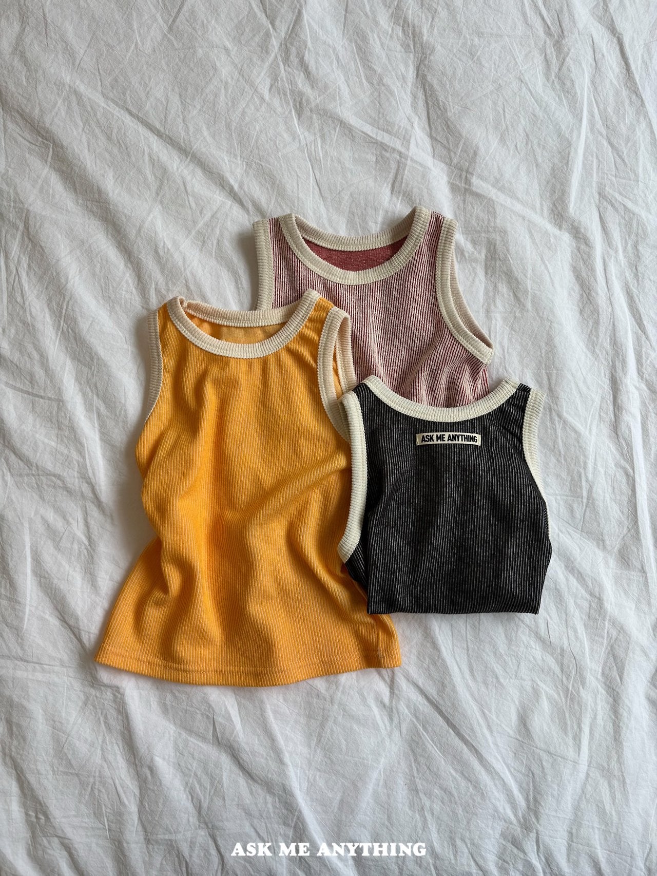 《予約》Color Sleeveless/ ASK ME ANYTHING