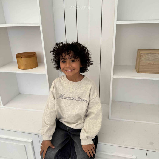 《予約》Momentum Sweatshirt / andbutter