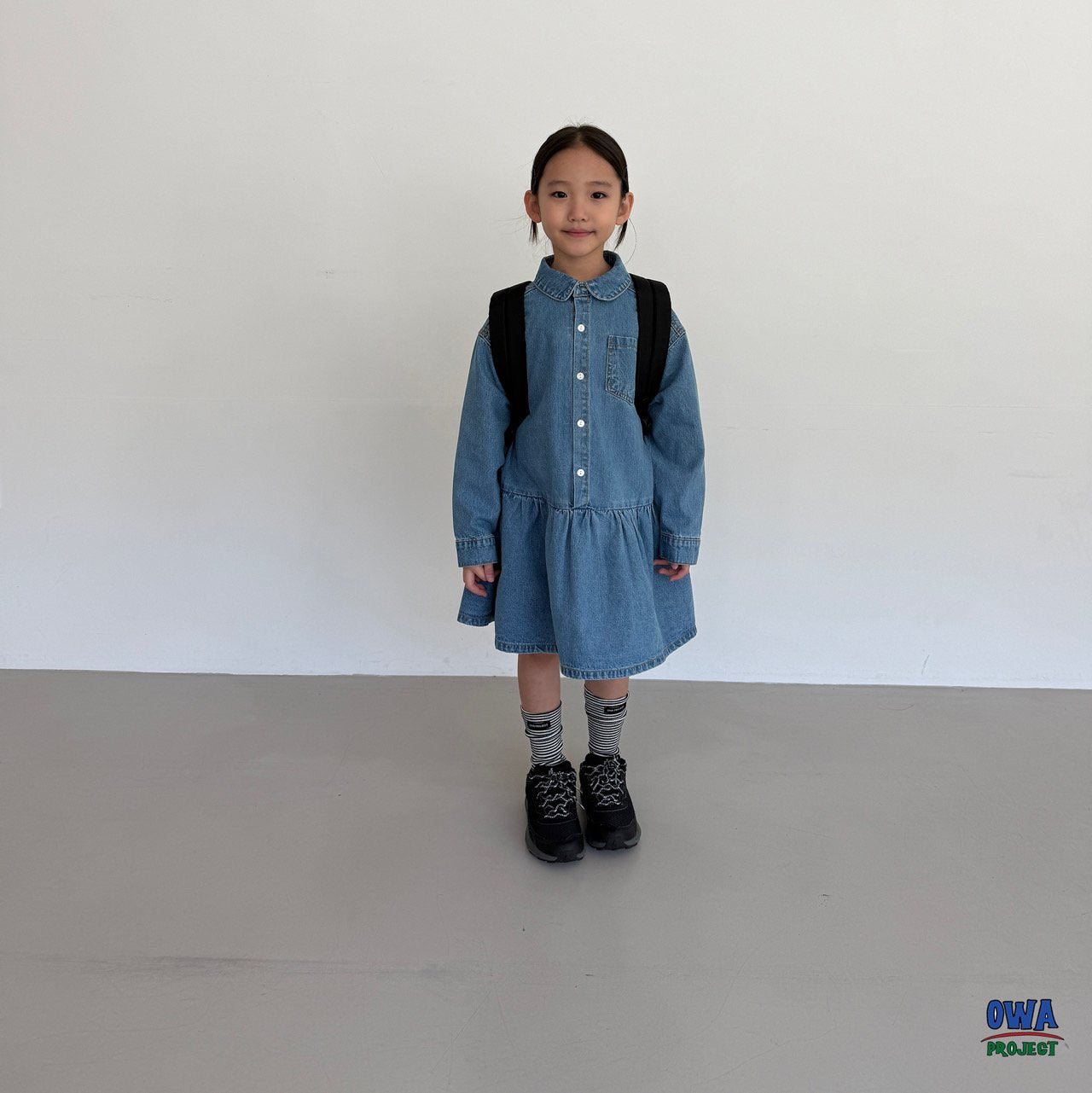 《予約》Blue Shirring Ops / OWA PROJECT