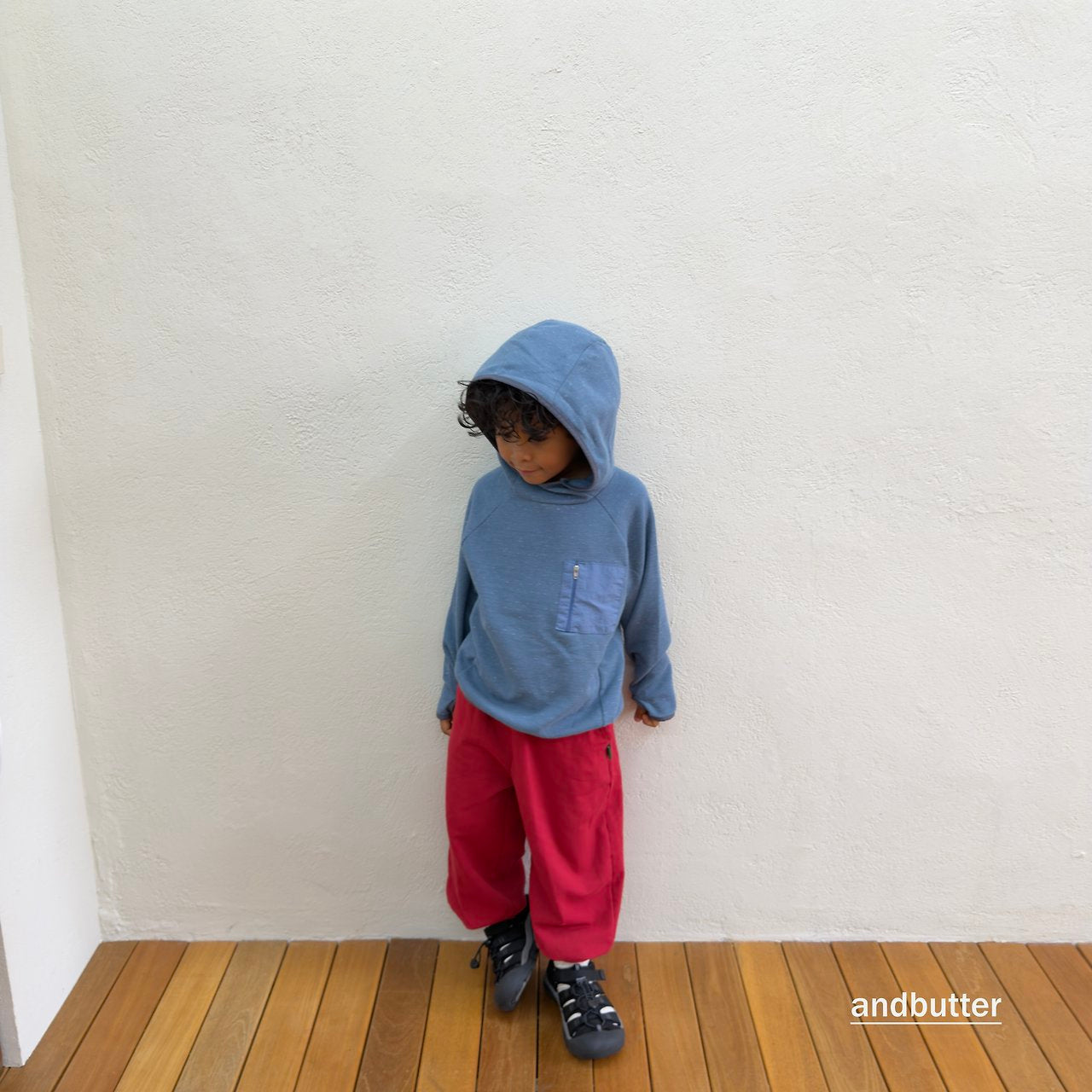 《予約》Rib Jogger Pants / ANDBUTTER