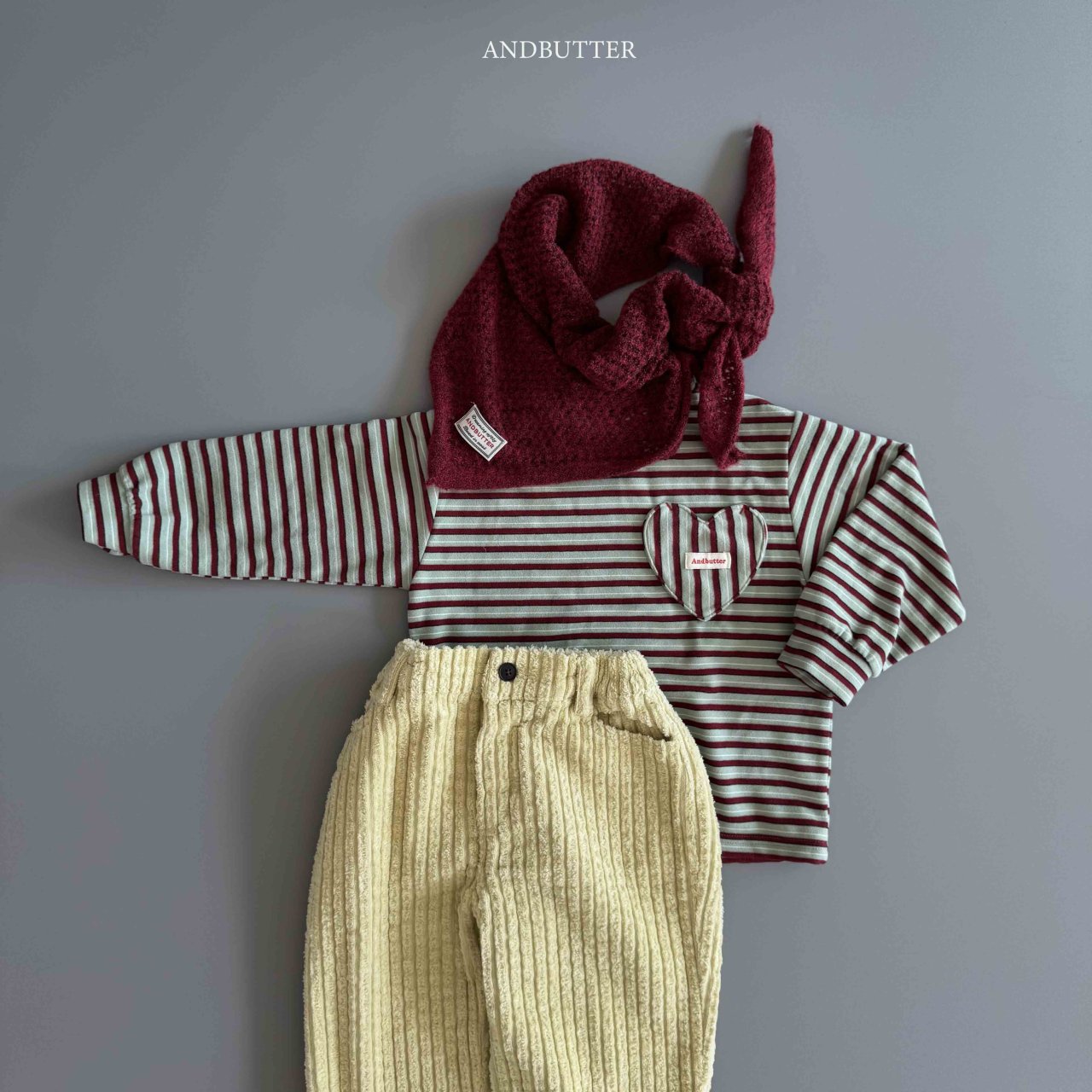 《予約》Net kerchief / andbutter