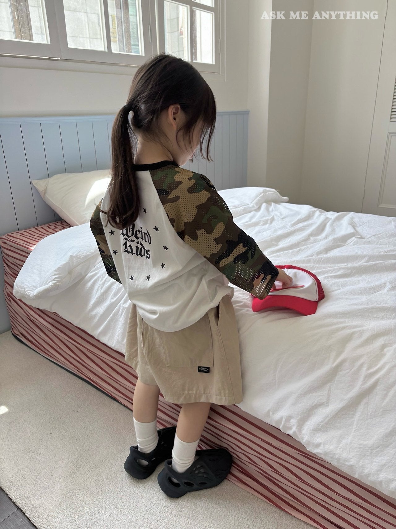 《予約》Camo Mesh T-Shirt / ASK ME ANYTHING