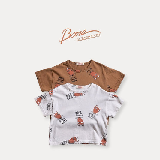 《予約》Fox T-shirt / Boneoune