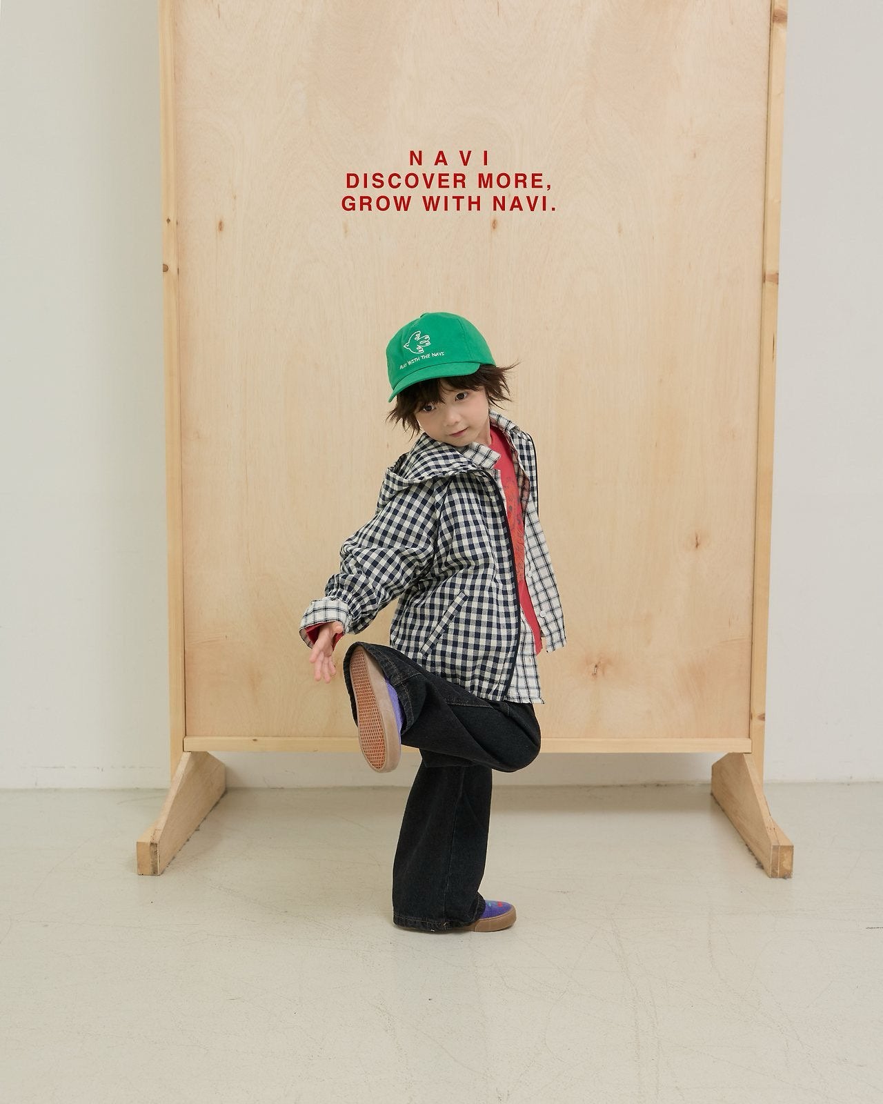 《予約》With Wide Denim Pants  / navi.
