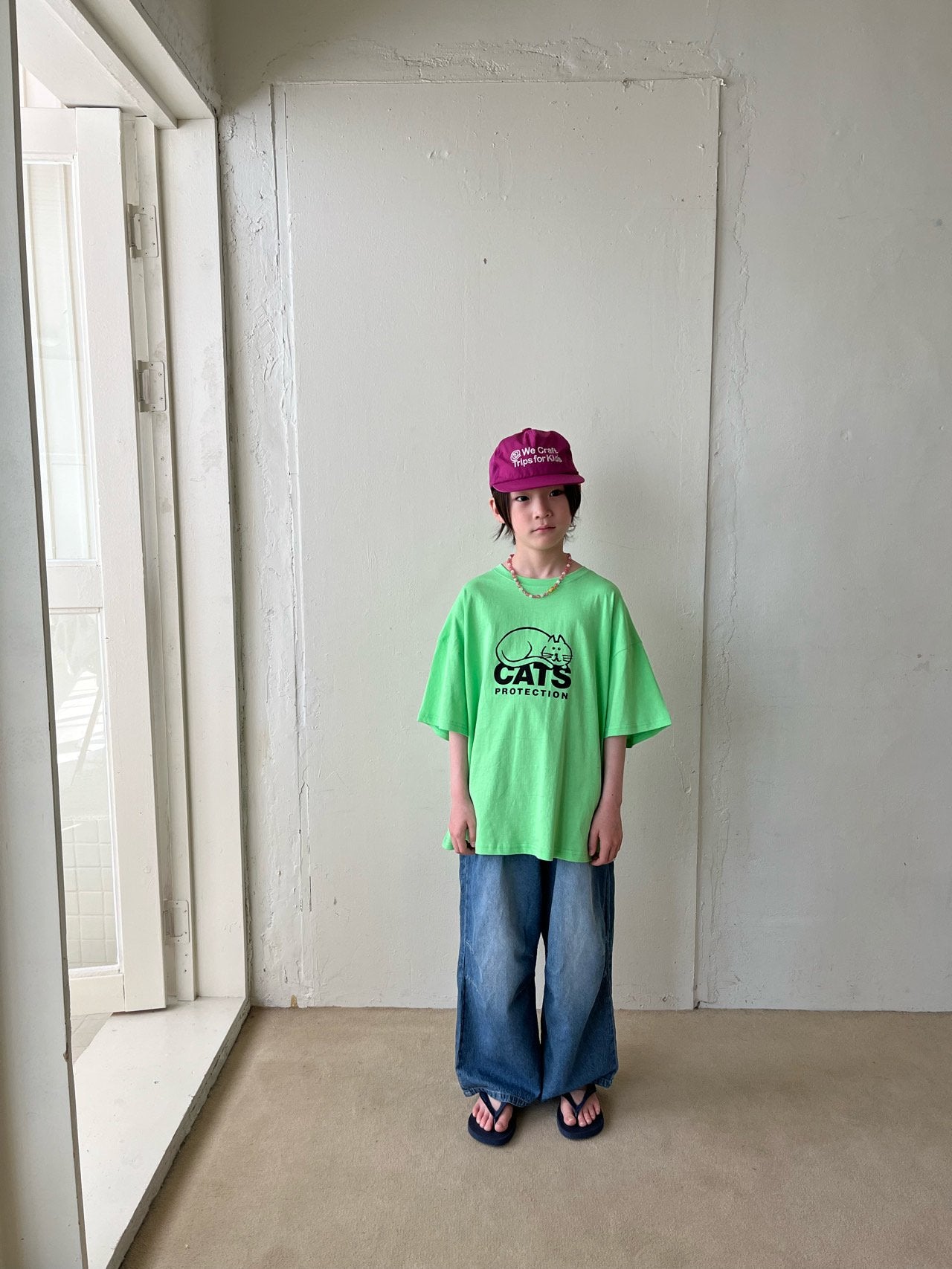 《予約》Cat T-shirt / GRUE BABA