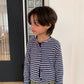 《予約》Stripe Cardigan / Cantuccistudio