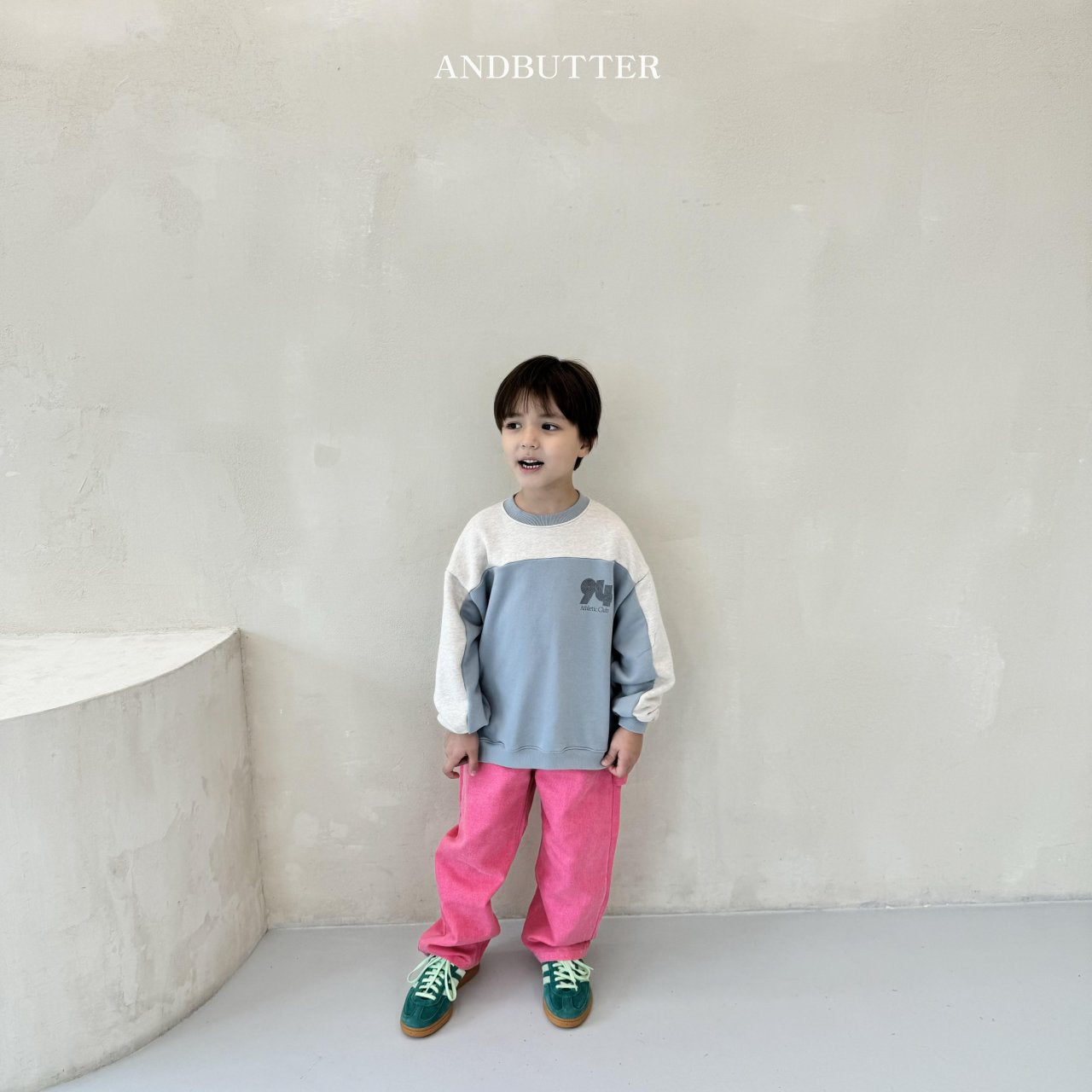 《予約》94color Man to Man / andbutter