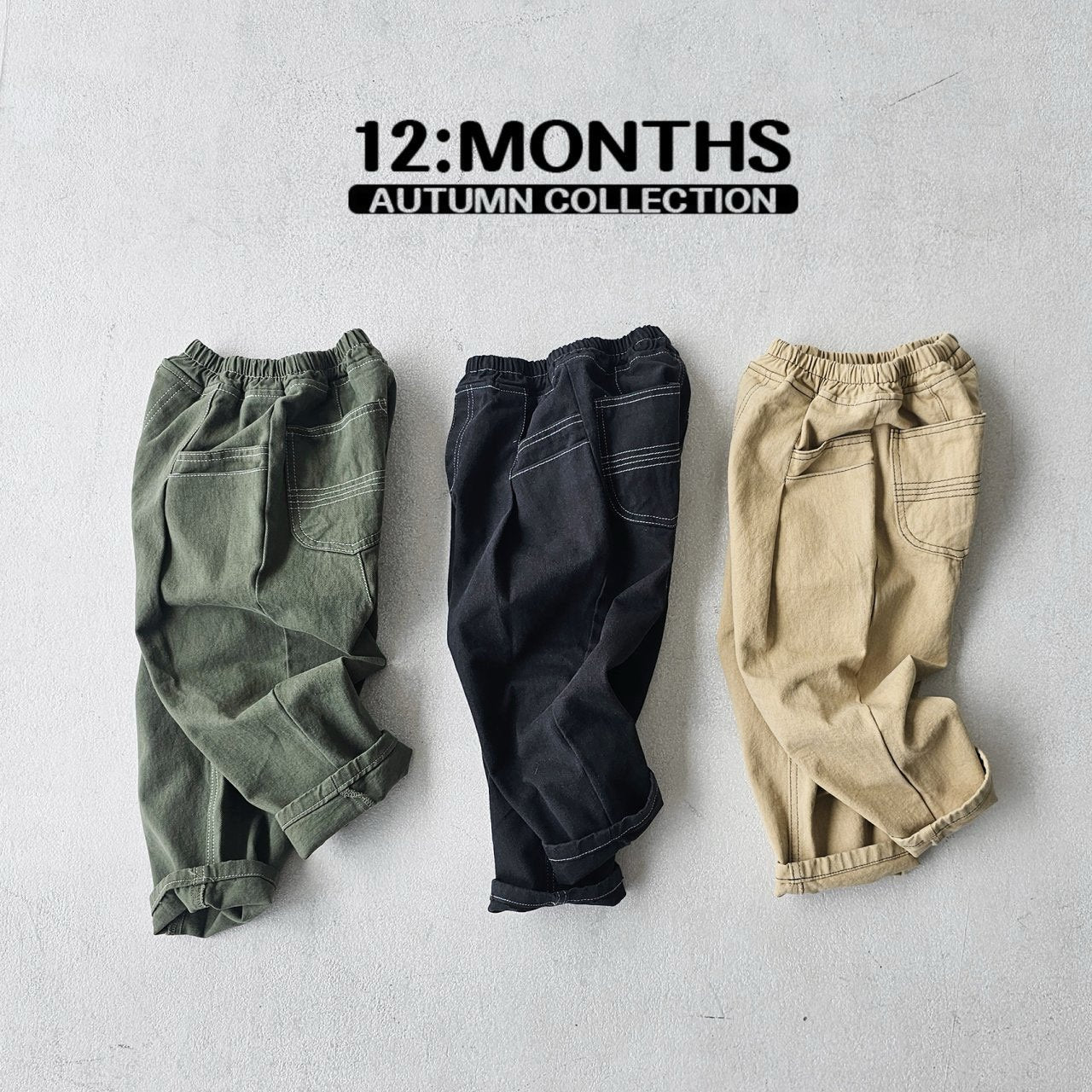 《予約》Design Pants / 12months